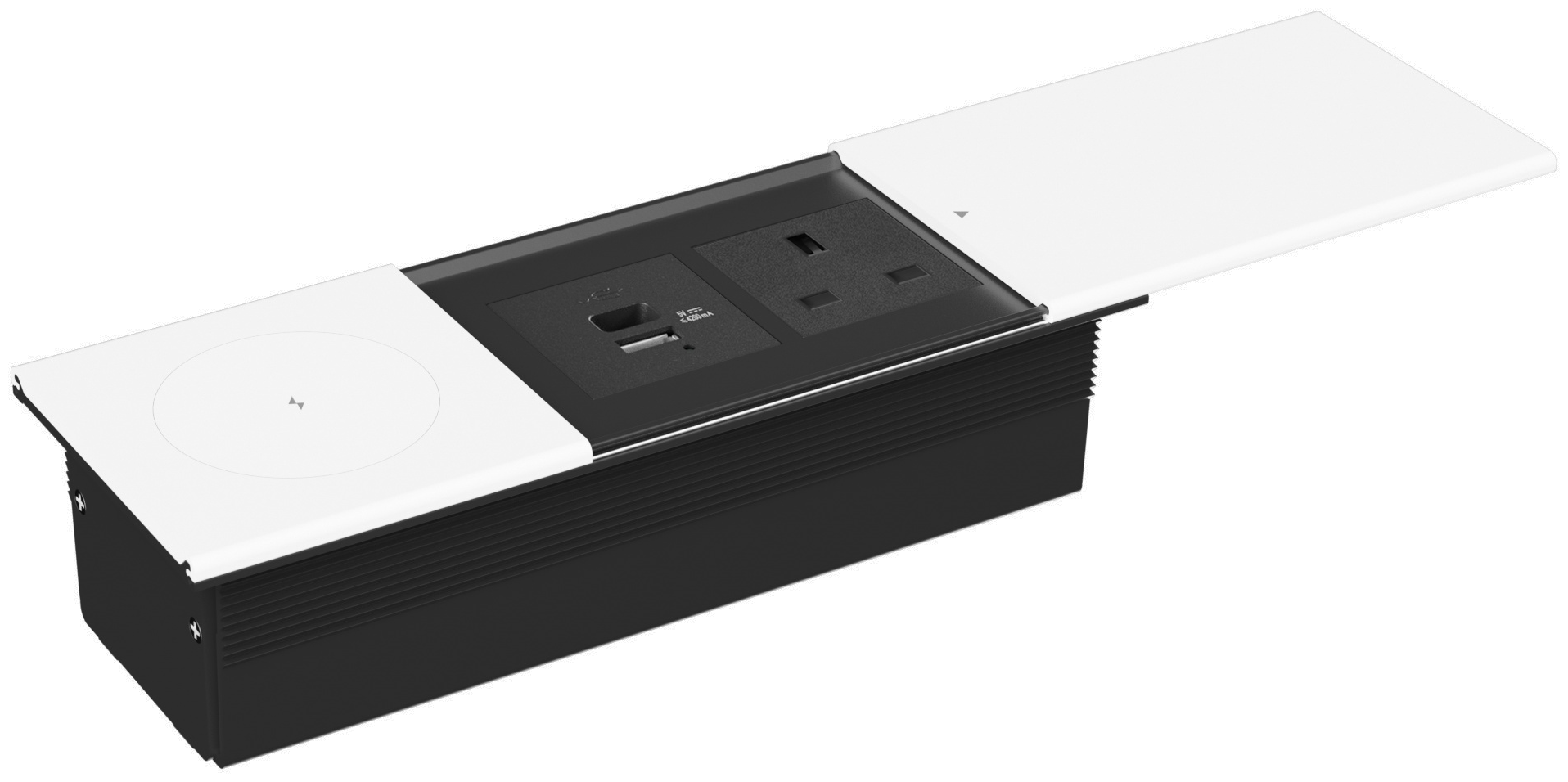 Socket Container Sliding SLIDING SOCKET WHITE STS-SC03W/2F/Q